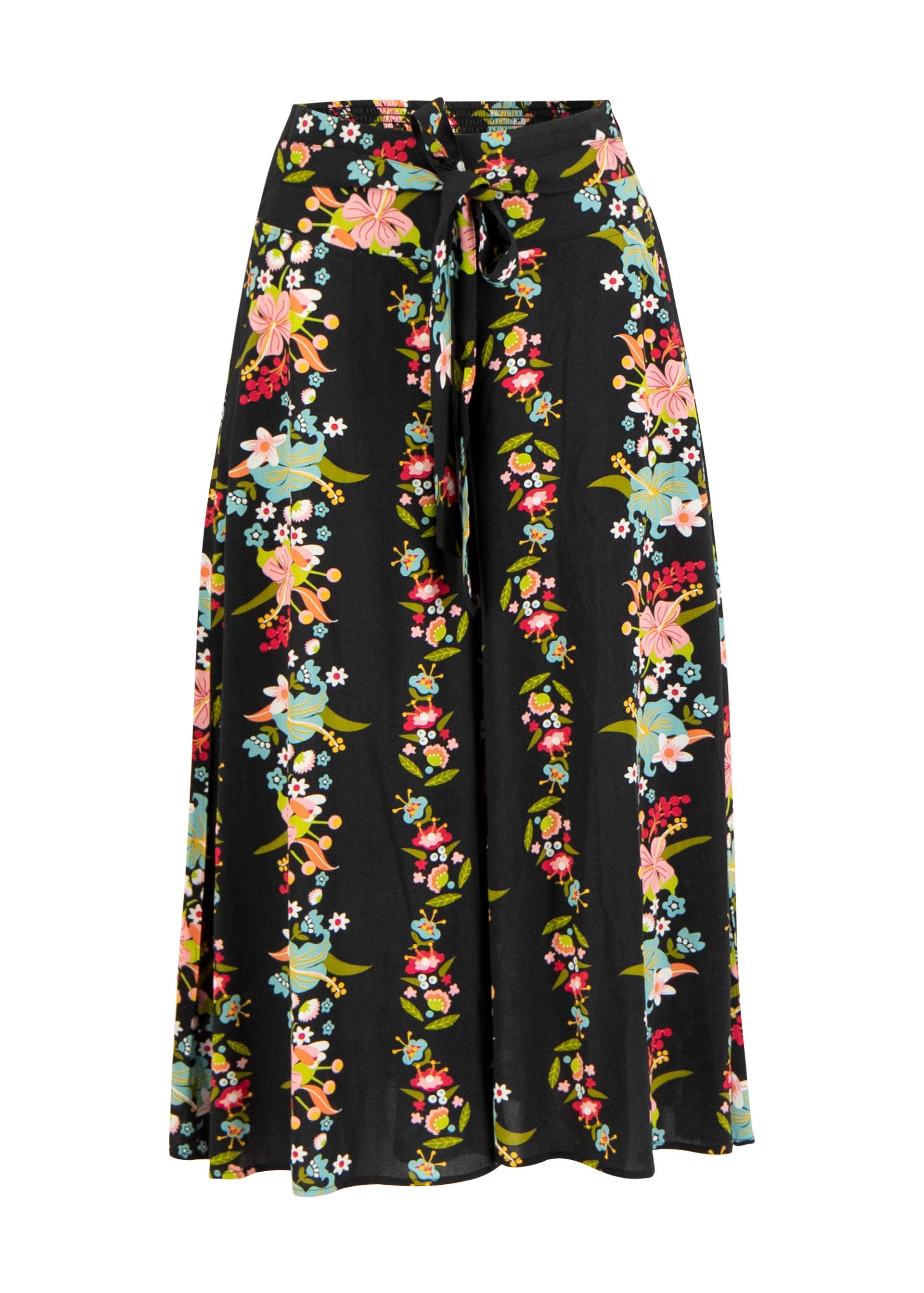 Sommerhose Flotte Culottes, happy flower dance, Hosen, Schwarz