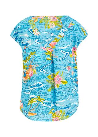 Shirt Liberty Maniac, aloha feeling, Blusen & Tuniken, Blau