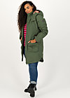 Winter jacket loving woods, green forest, Jackets & Coats, Green