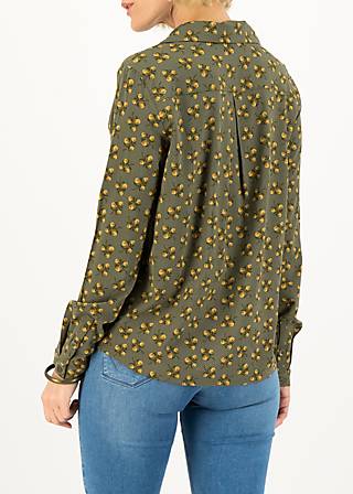 Bluse miss silky, nut of mud, Blusen & Tuniken, Grün