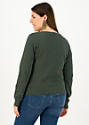 Cardigan save the brave, suited in thyme, Knitted Jumpers & Cardigans, Green