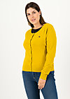 Cardigan save the brave, suited in yellow, Knitted Jumpers & Cardigans, Yellow