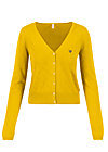 Cardigan pretty petite, yellow grape, Knitted Jumpers & Cardigans, Yellow