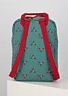 Backpack wild weather, summer swallow , Accessoires, Turquoise