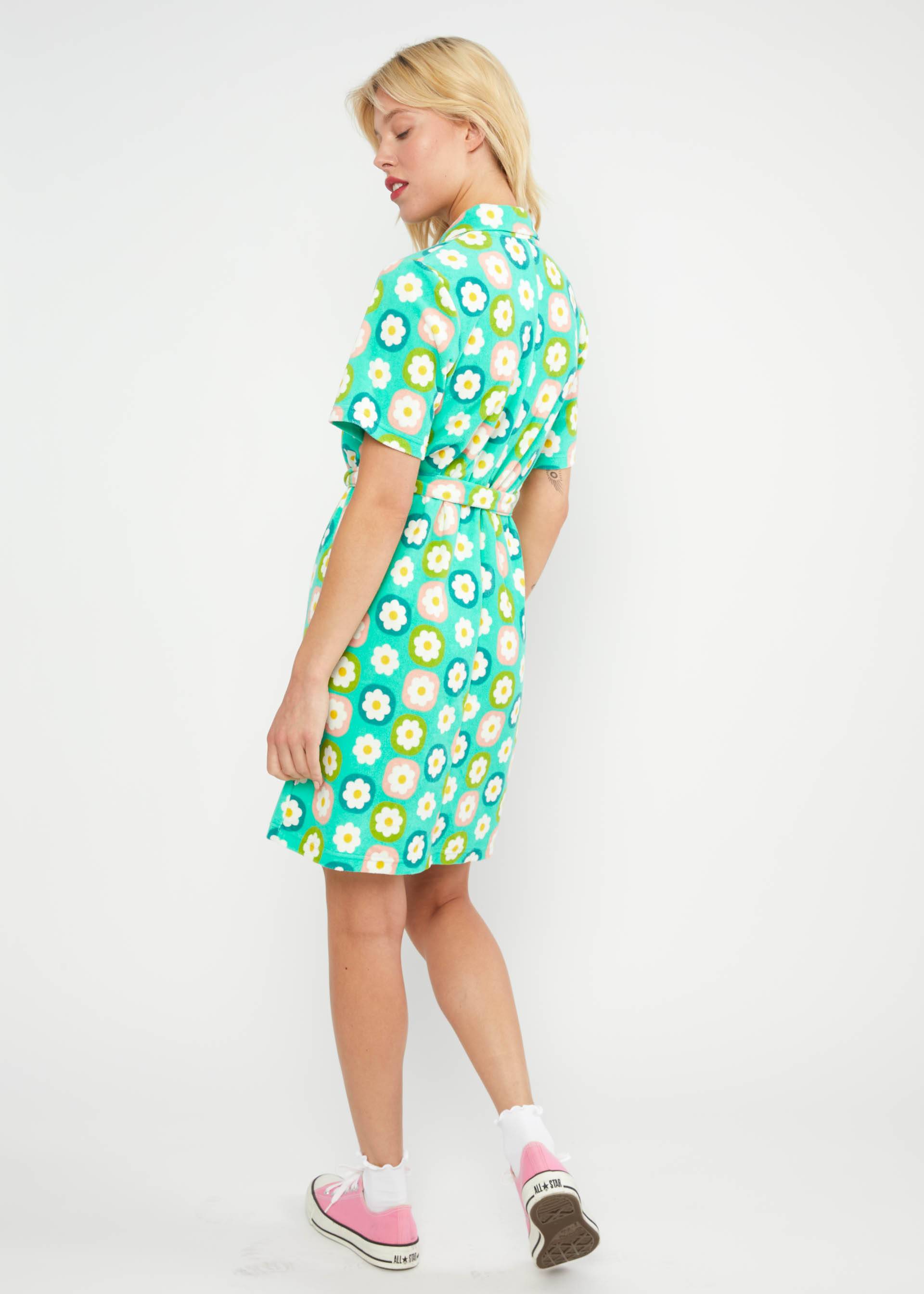 Sommerkleid Grand Slam Madame, fresh spring blossom, Kleider, Grün