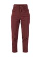 Boyfriend Hose high waist mom, burgundy wine, Hosen, Rot