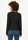 Knitted Jumper sea promenade, cozy black , Knitted Jumpers & Cardigans, Black