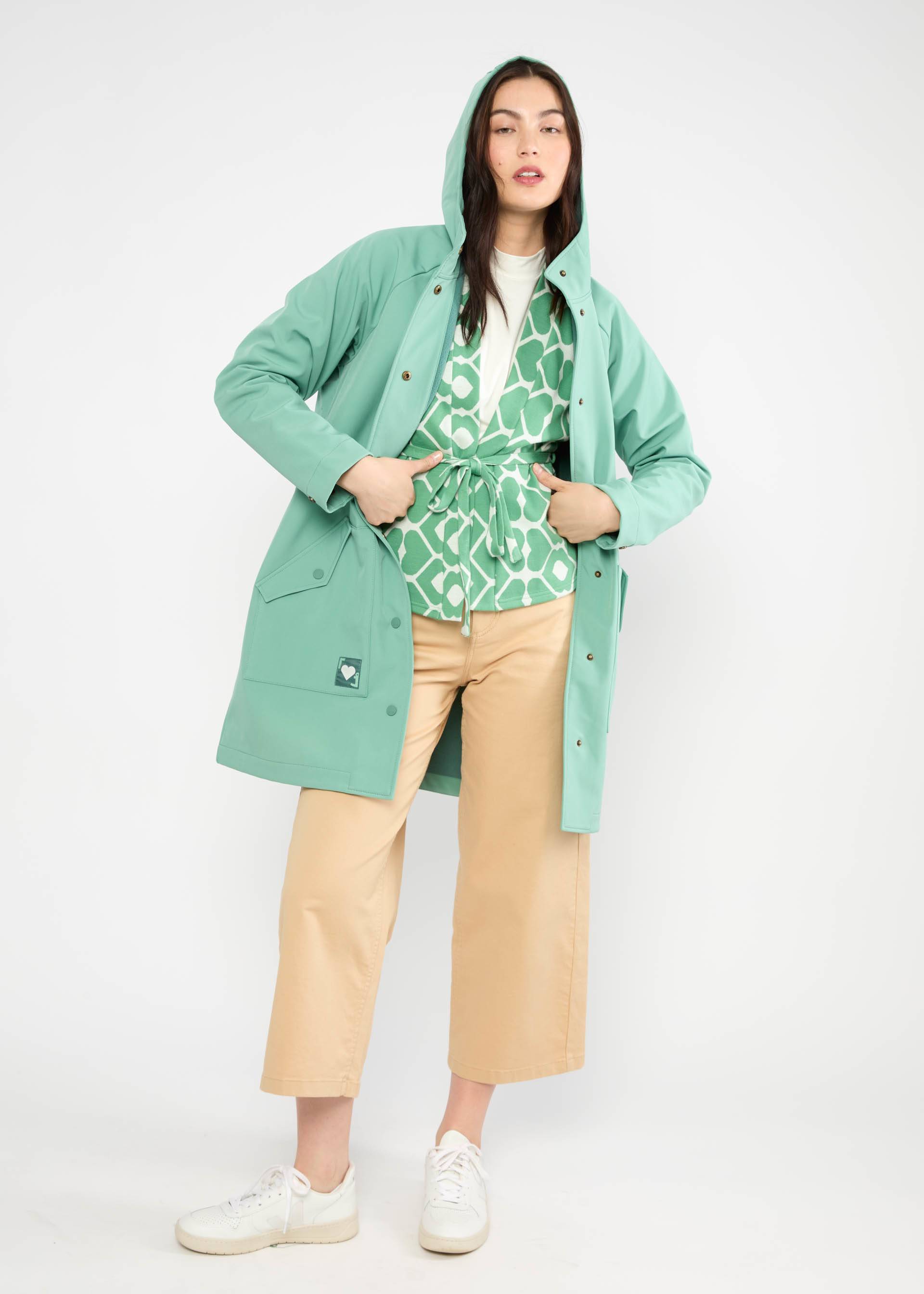 Übergangsjacke Softfriese, be bold green, Jacken & Mäntel, Grün