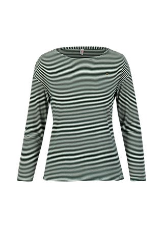 Longsleeve sweet sailorette, deep forest stripes, Tops, Green