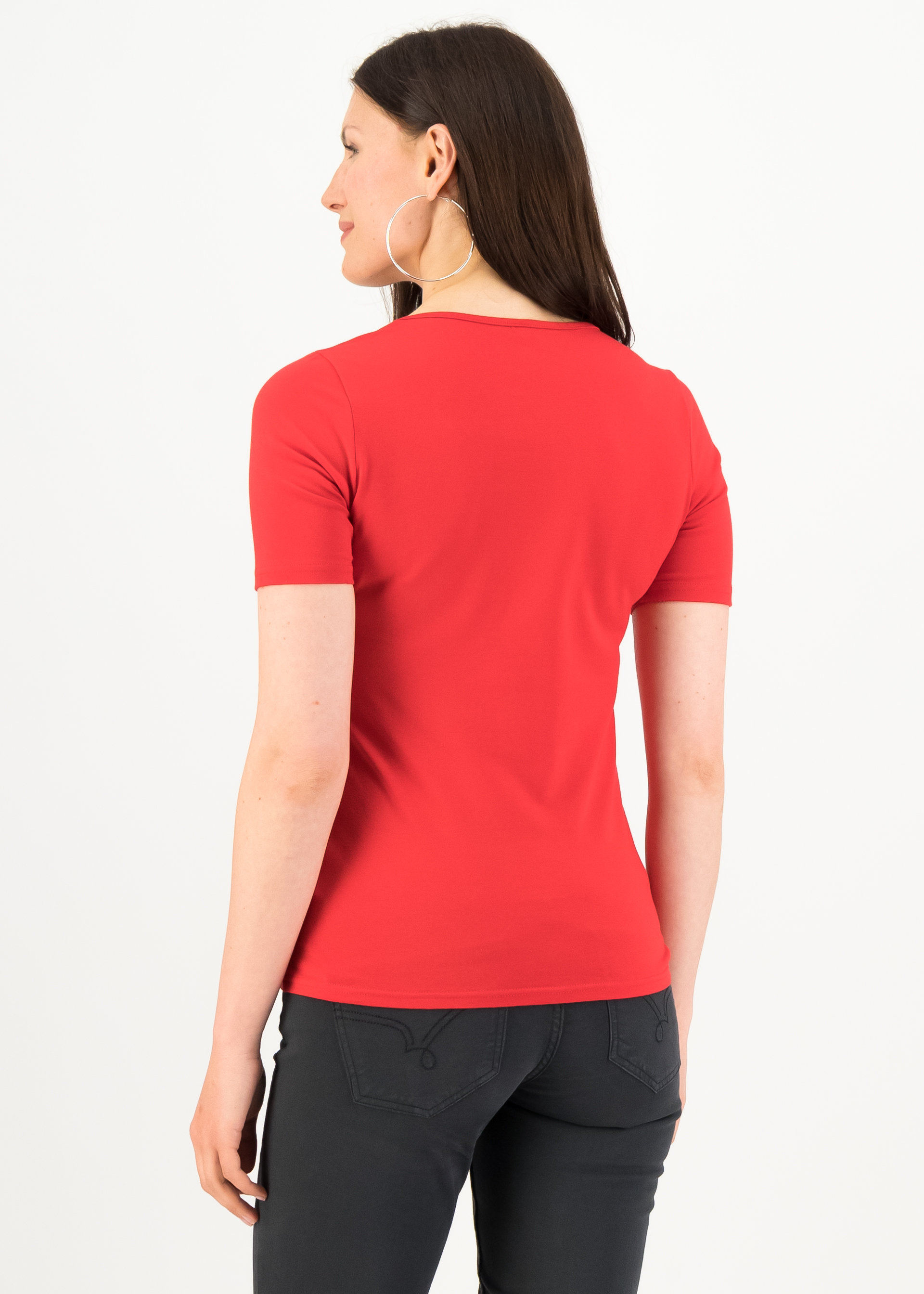 T-Shirt Balconnet F&eacute;minin, miss kiss, Shirts, Rot