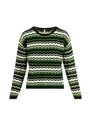 Knitted Jumper Chic Promenade, greenish miss sunny , Knitted Jumpers & Cardigans, Green