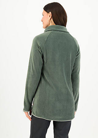 Fleecejacke Extra Layer, green thyme, Jacken & M&auml;ntel, Gr&uuml;n