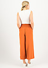 Culottes In Full Bloom, golden nectar, Trousers, Brown