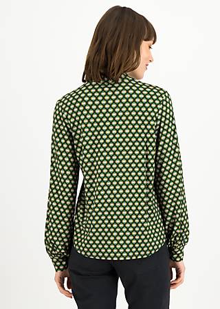 Schluppenbluse L'Odelette pour Helma, om plants, Blusen & Tuniken, Gr&uuml;n