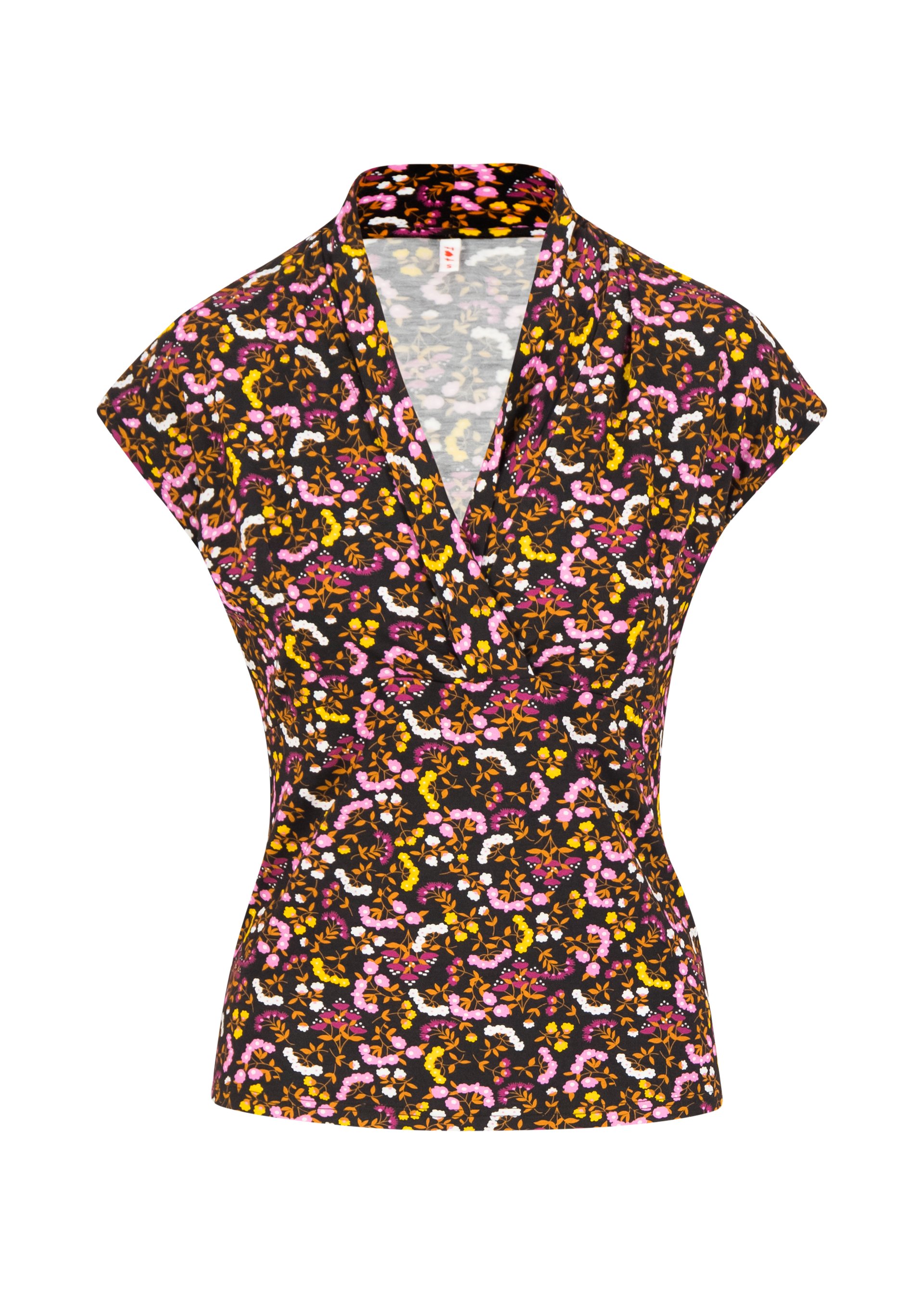 Top Mon Cher Cache-Cœur, honey bloom, Tops, Black