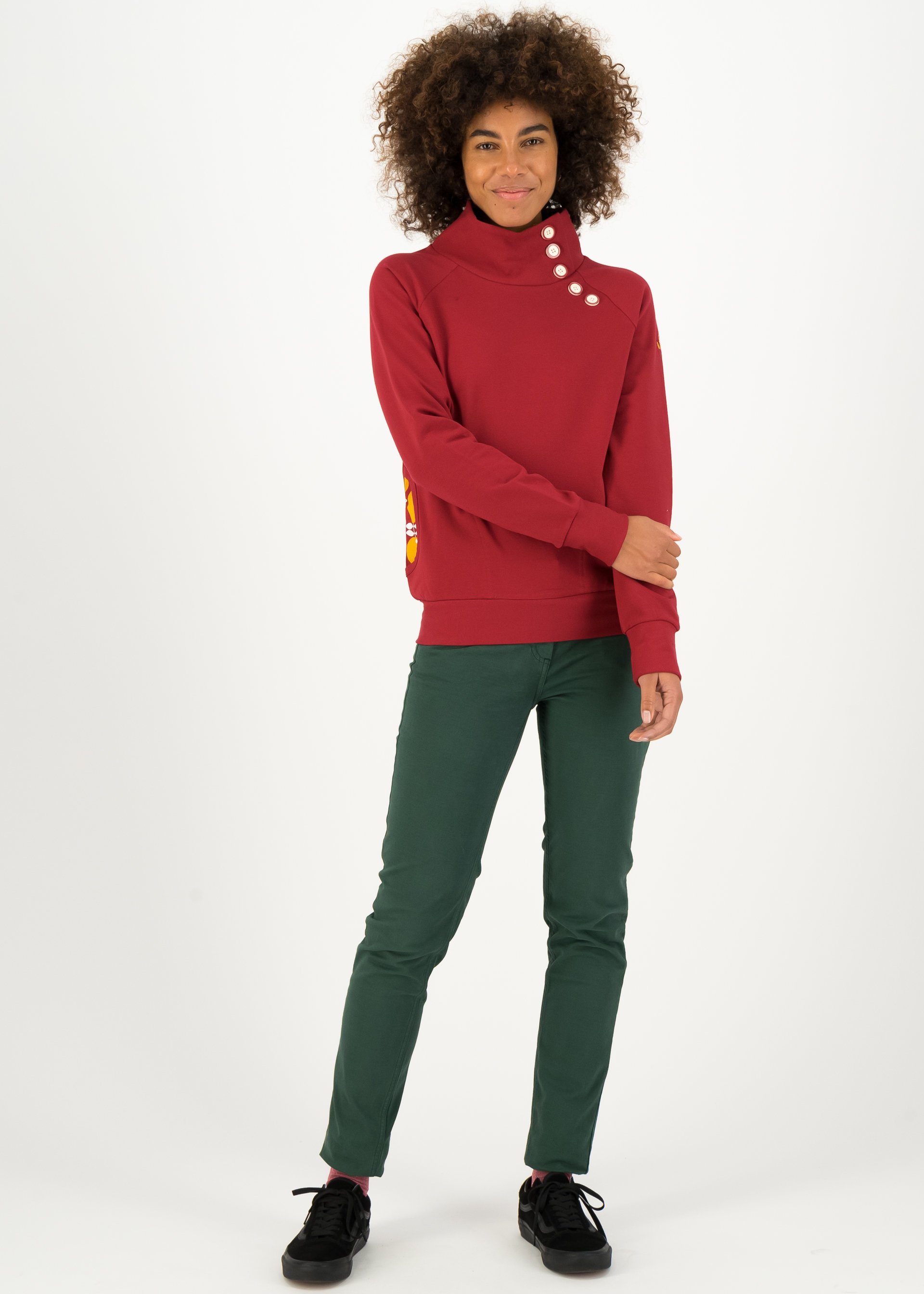 Winterpullover oh so nett, kiss red, Sweatshirts & Hoodies, Rot