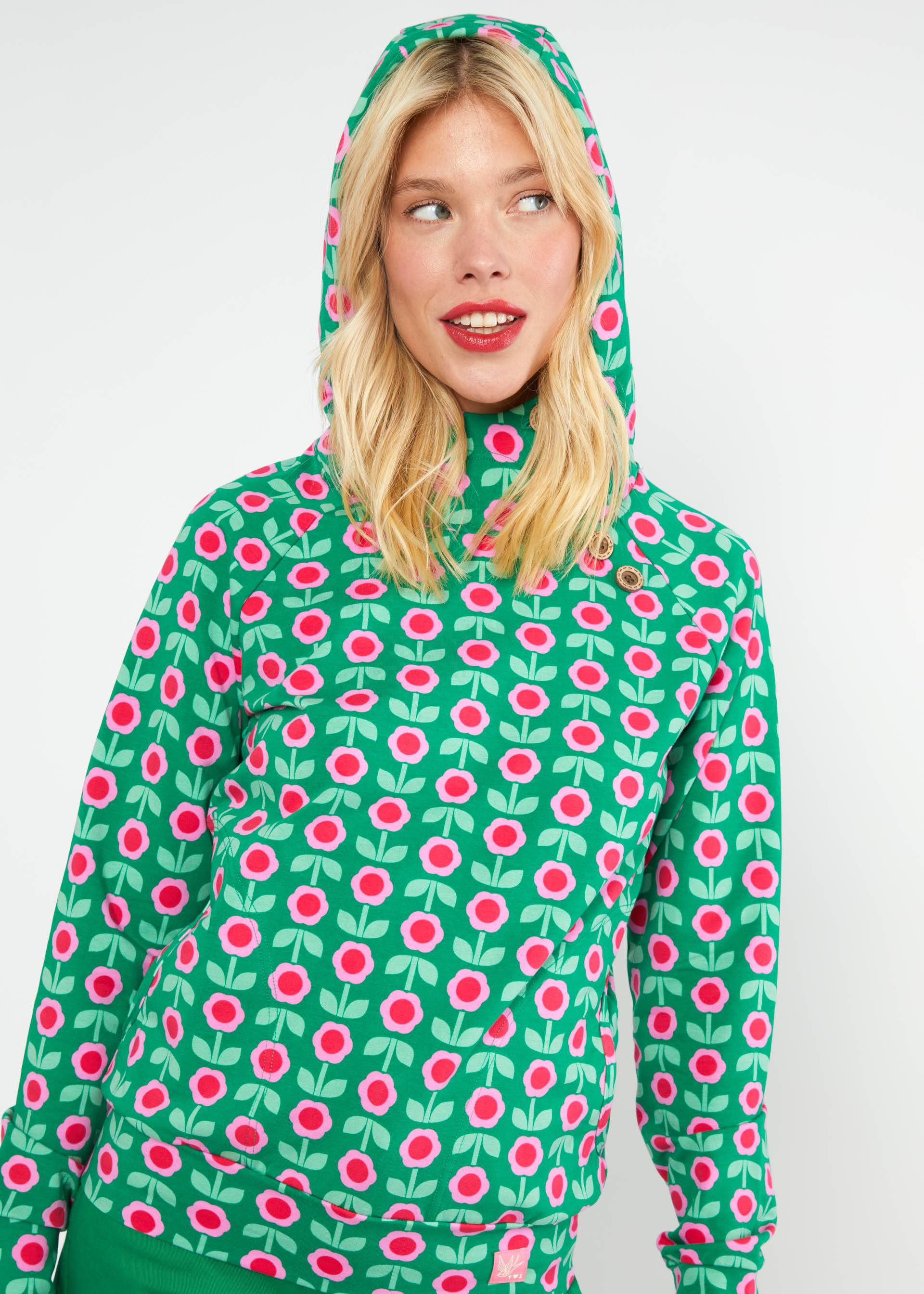 Sweatpullover Oh So Nett Hooded, lift me up, Sweatshirts & Hoodies, Grün