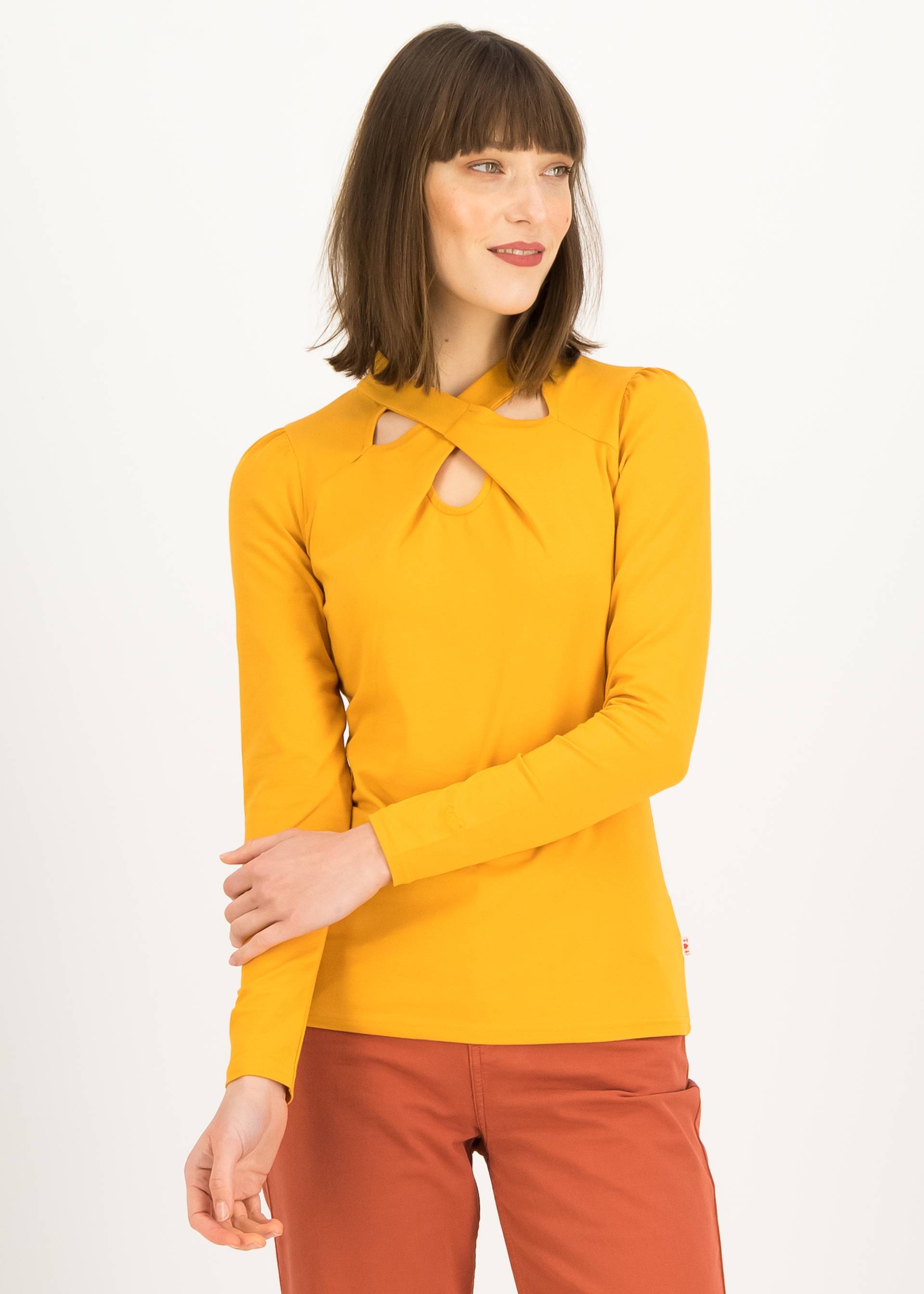 Longsleeve Poetic Garden, happy sunflower, Shirts, Gelb