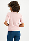 Knitted Jumper Pretty Preppy Crewneck, soft bloom dots, Knitted Jumpers & Cardigans, Pink