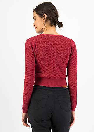 Cardigan Save the World, love me heart dots, Cardigans, Rot