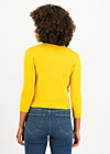 Cardigan Welcome to the Crew, sunbeam gleam dots, Strickpullover & Cardigans, Gelb