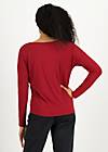 Longsleeve Carry me Home, enchanted red, Tops, Red
