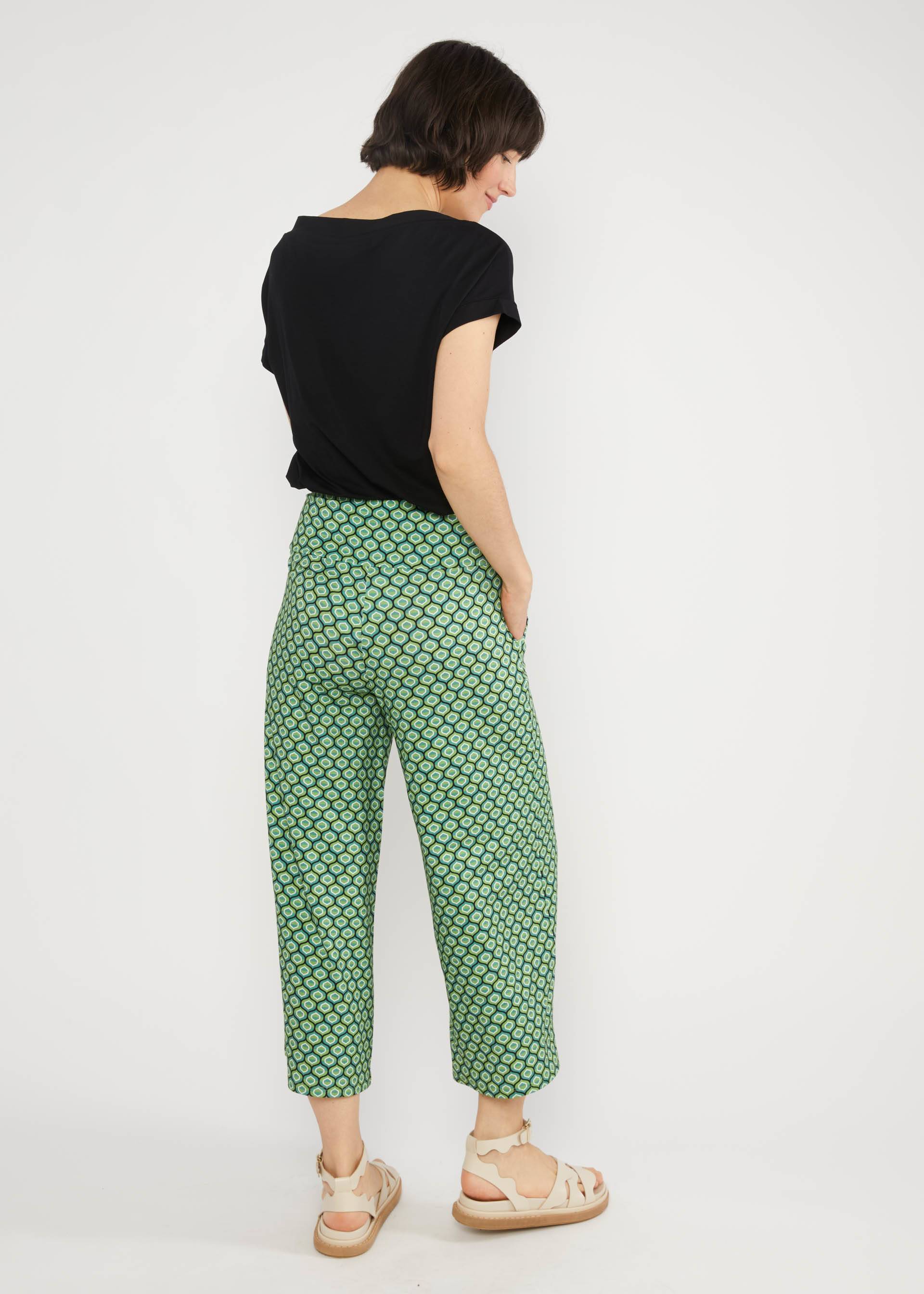 Culottes Cul de Berlin, spring pearl, Trousers, Green