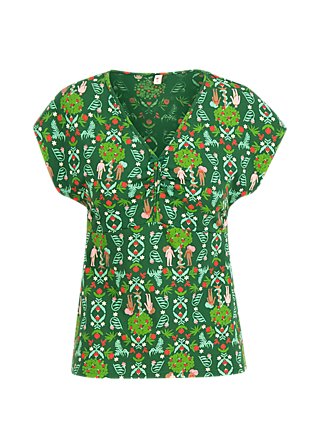 T-Shirt D’un Cœur Leger, adam e eva, Tops, Green