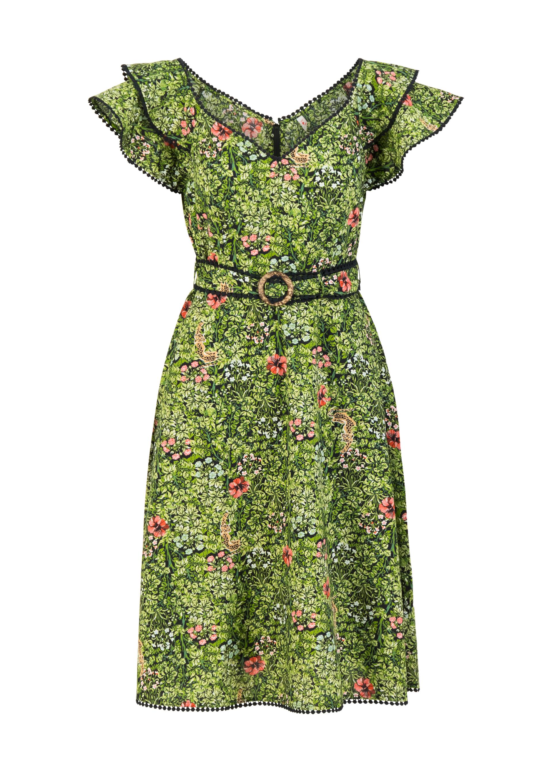 Festliches Kleid Falbala Festival, wild and shy, Kleider, Grün