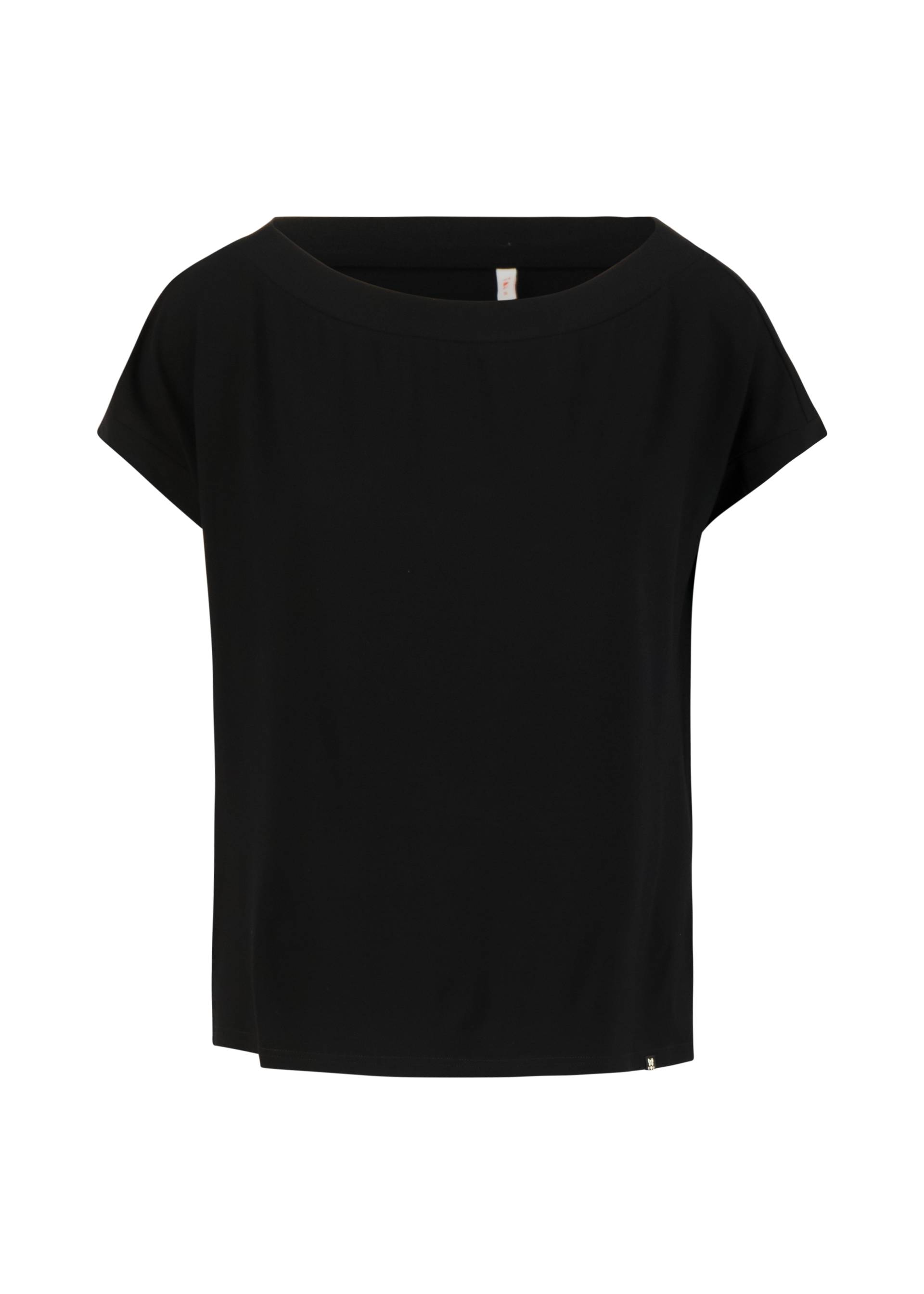 T-Shirt Flowgirl, soot black, Shirts, Schwarz
