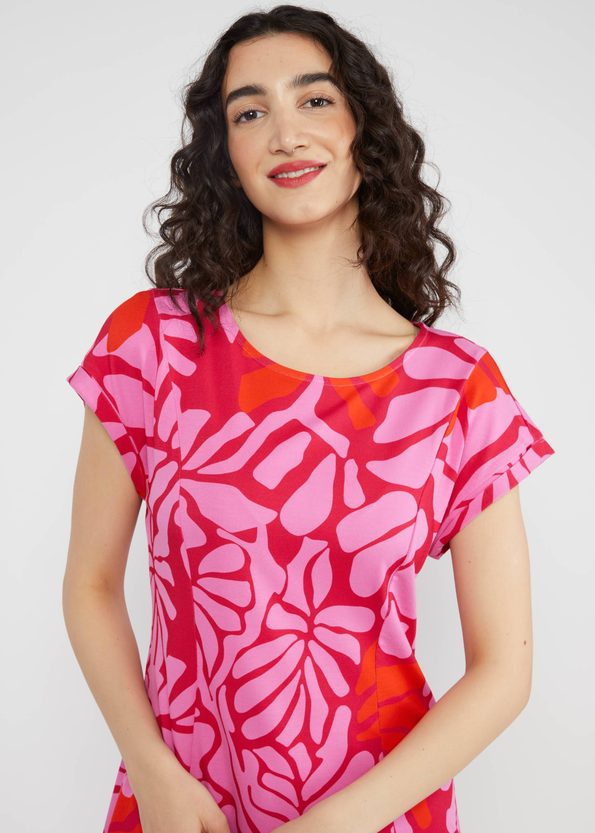 Freizeitkleid Go, Odette, oh leaf, Kleider, Rosa