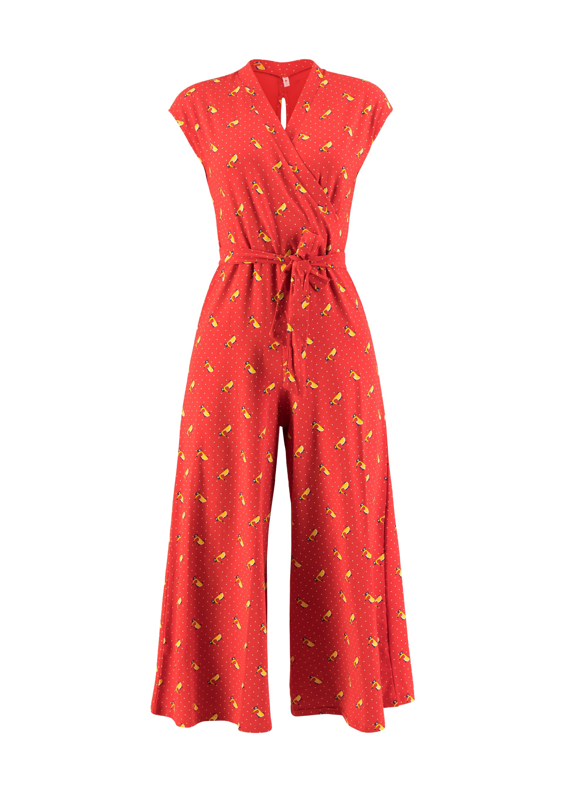 Jumpsuit Hello Fritjes Culotte, vespa rossa, Hosen, Rot
