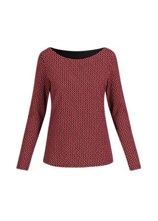 Longsleeve H&uuml;pfeherz, hide and seek, Shirts, Schwarz