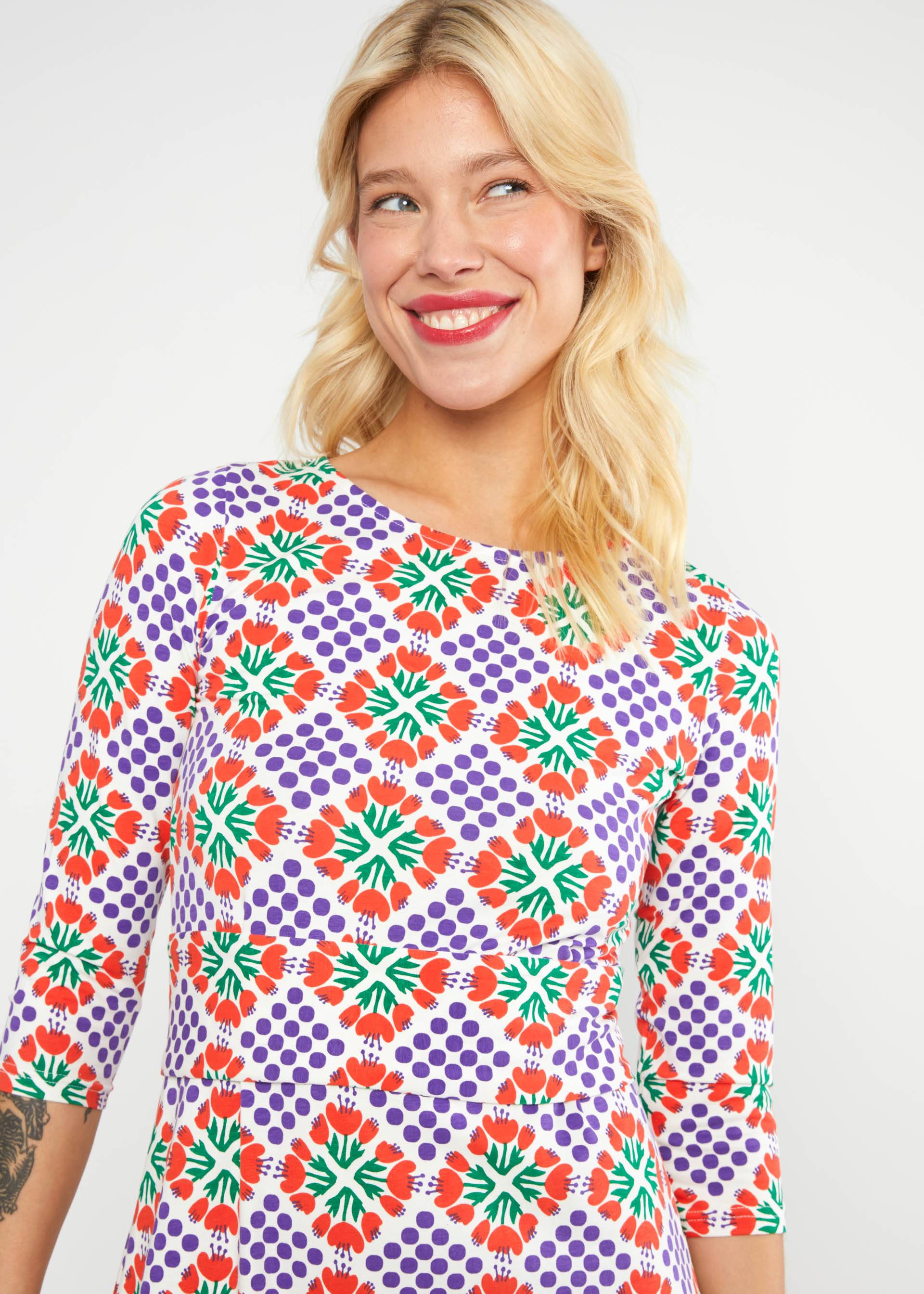 Jerseykleid Lovely Hug me, sunny sunray, Kleider, Weiß