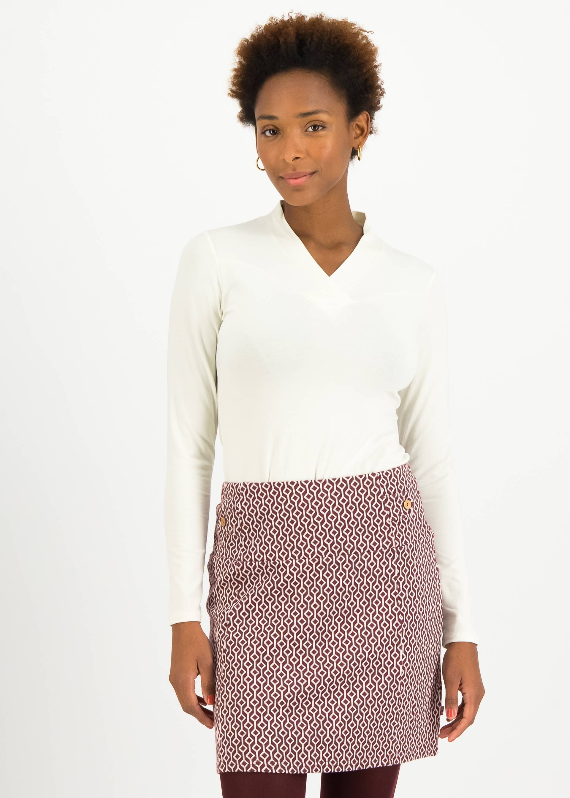 Minirock Pockets Full of Convenience, follow me, R&ouml;cke, Rot