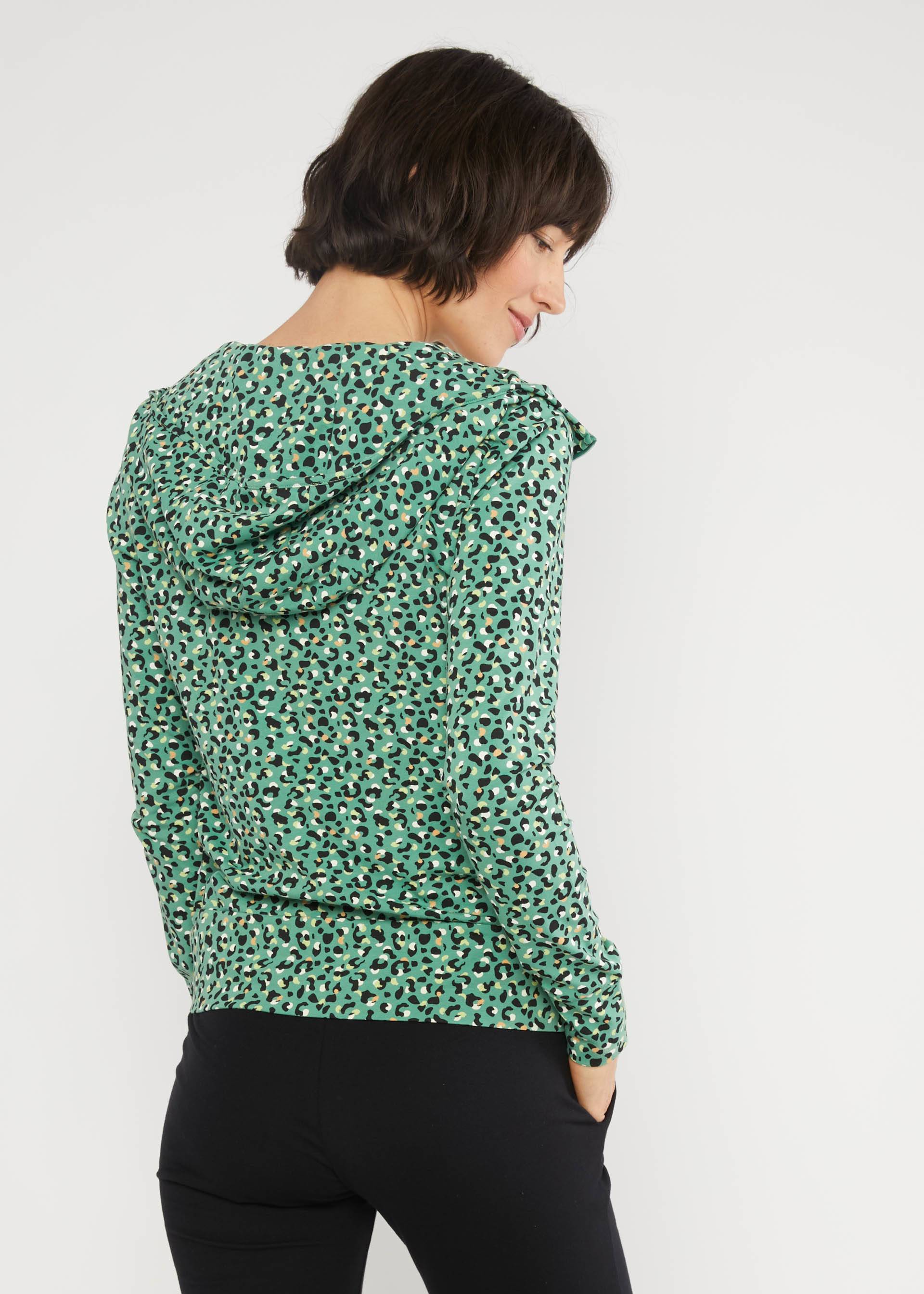 Kapuzenjacke Scuba Duba Zip-up, wild leo, Sweatshirts & Hoodies, Gr&uuml;n