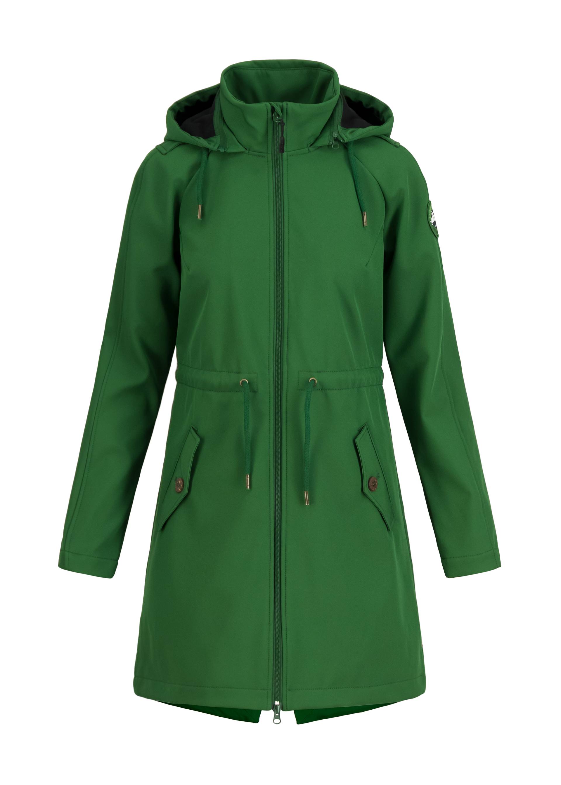 Softshelljacke Swallowtail Promenade, rose stem green, Jacken & M&auml;ntel, Gr&uuml;n