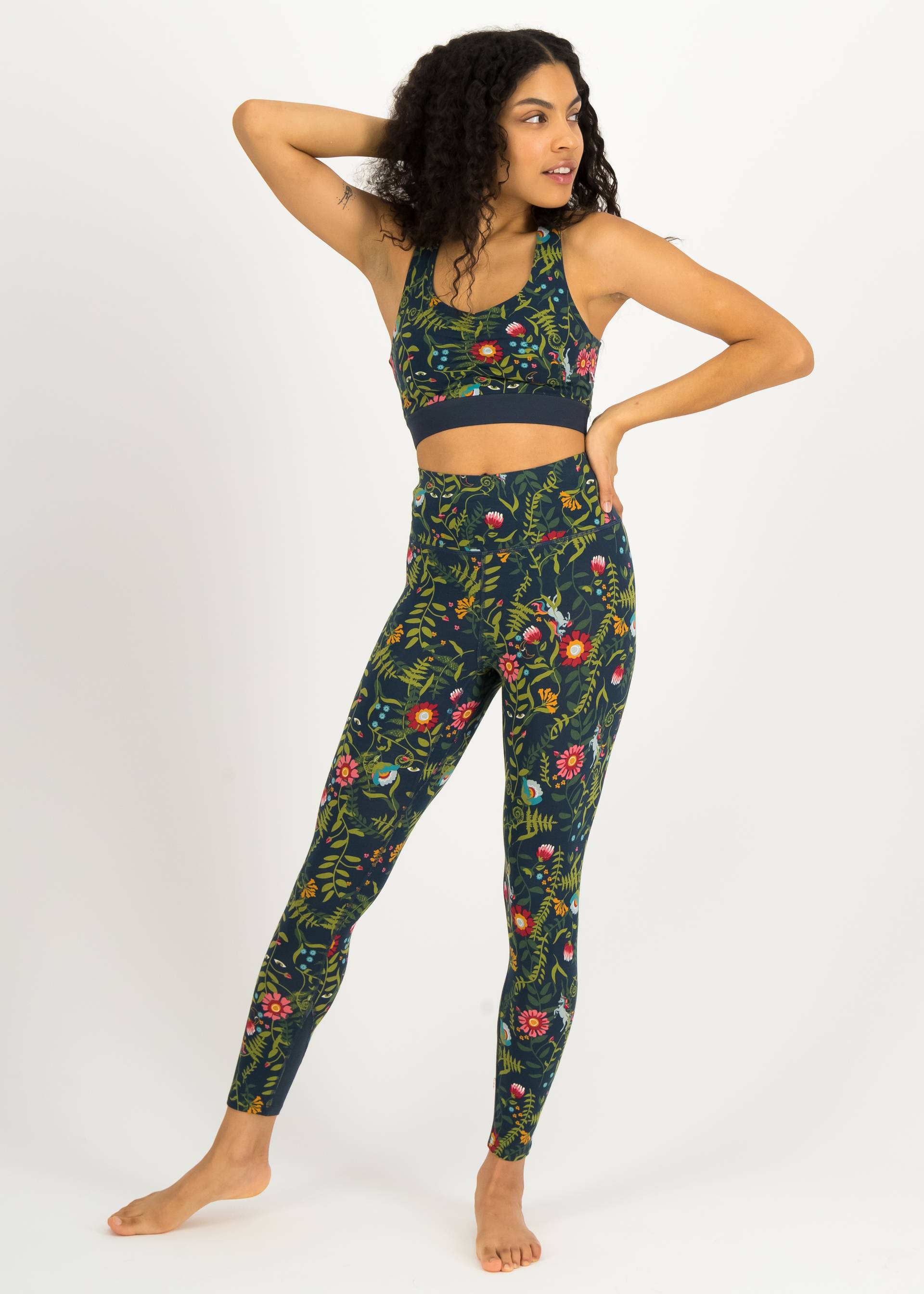 Sport-BH Boobie´s Best Friend, magical moon garden, Shirts, Blau