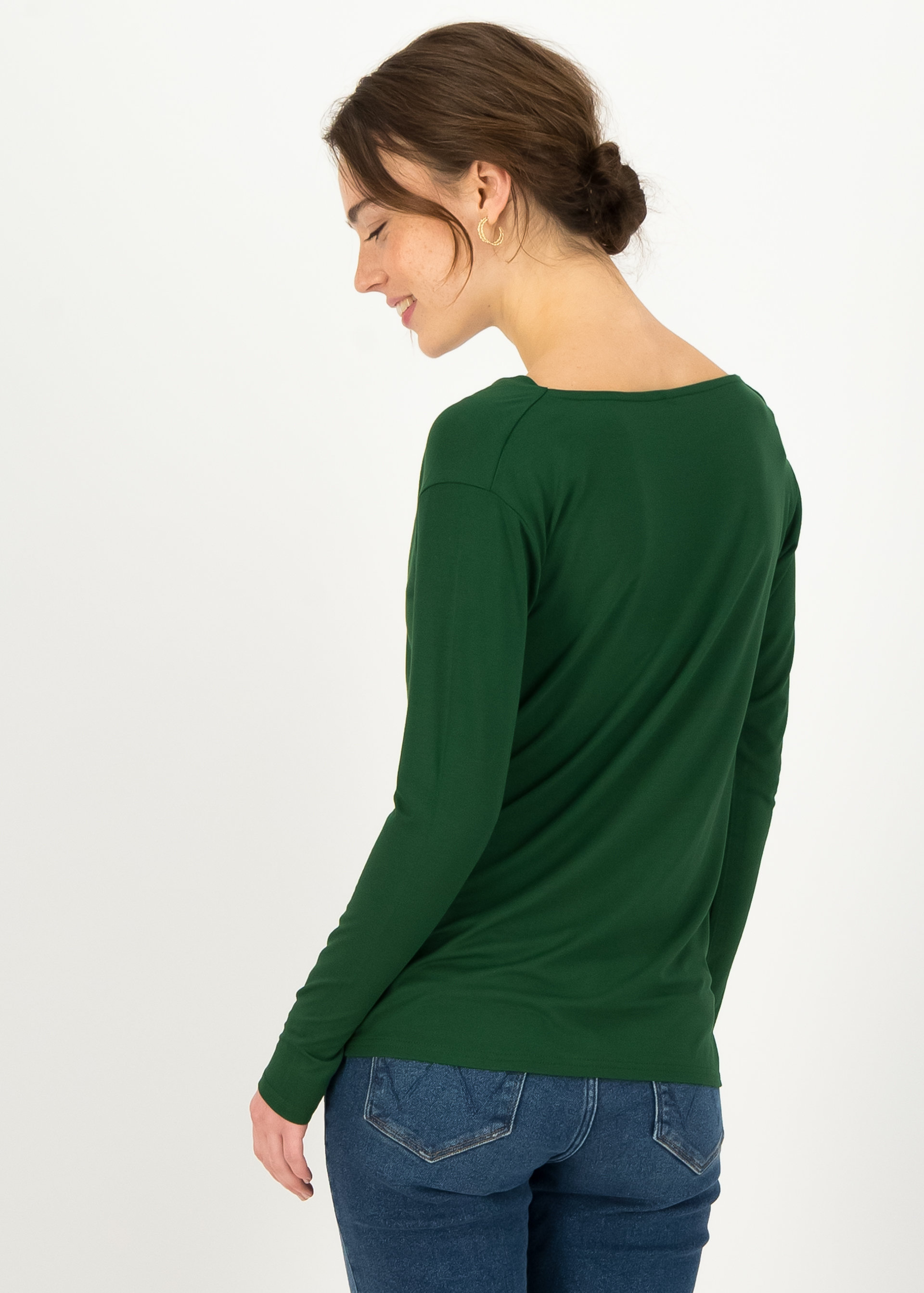 Longsleeve cascadella pure, detox green, Shirts, Gr&uuml;n