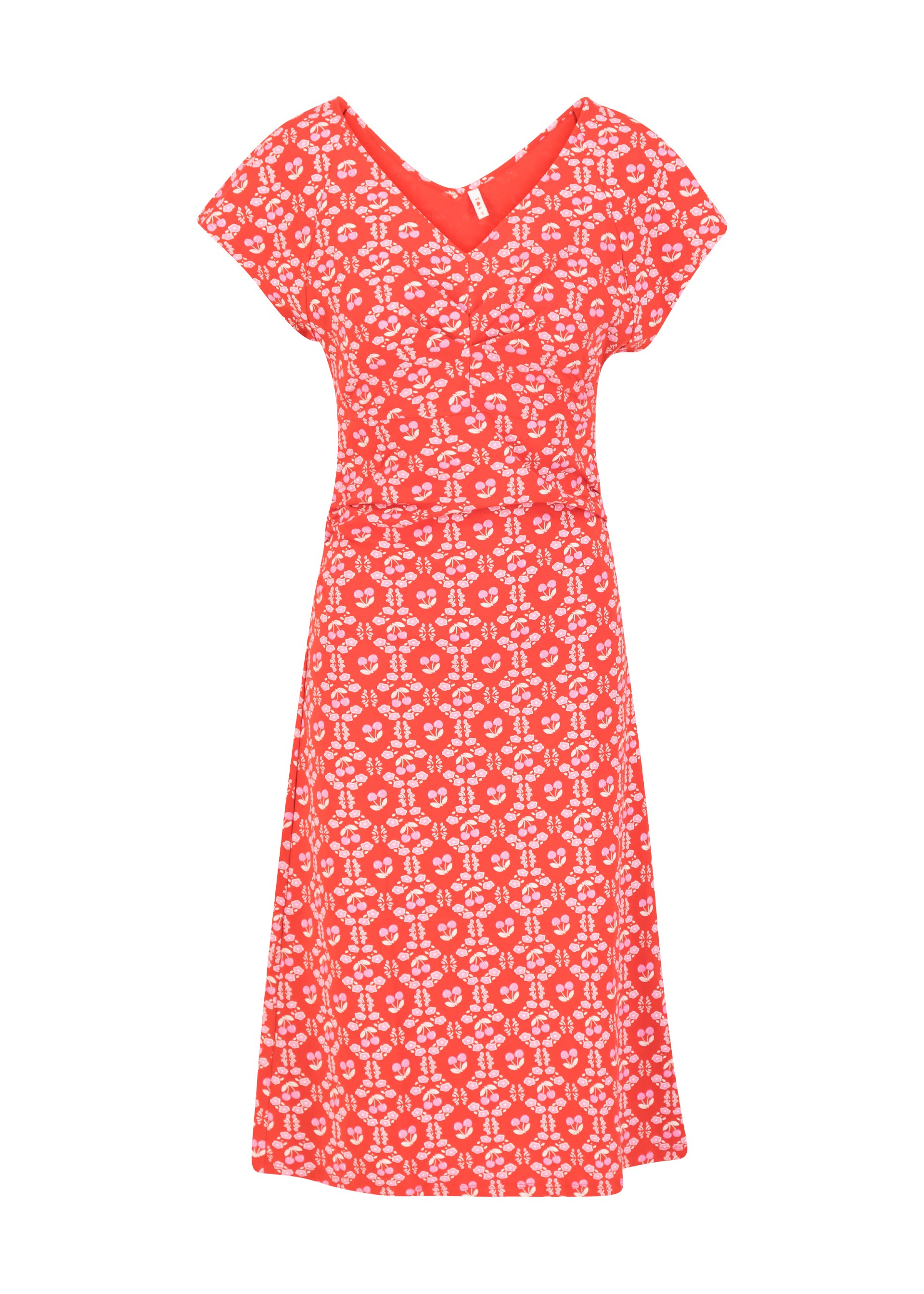 Sommerkleid Clip Clap Croco, kissed by lava, Kleider, Rot