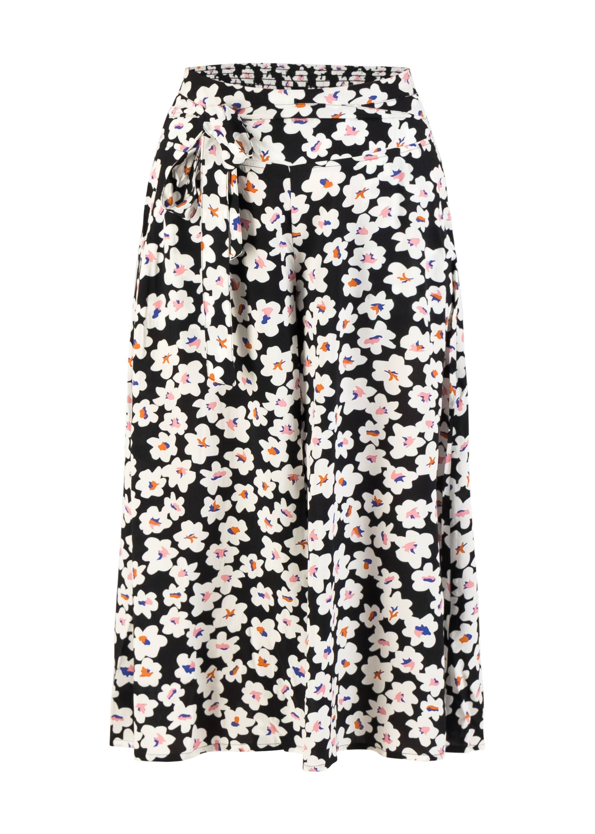 Summer Pants Flotte Culottes, sweet nightshade, Trousers, Black