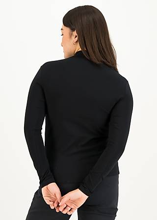 Longsleeve Happy Heart Turtle, awaken your fantasy black, Shirts, Schwarz