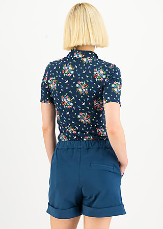 T-Shirt Pow Wow Vau, midnight june, Shirts, Blau