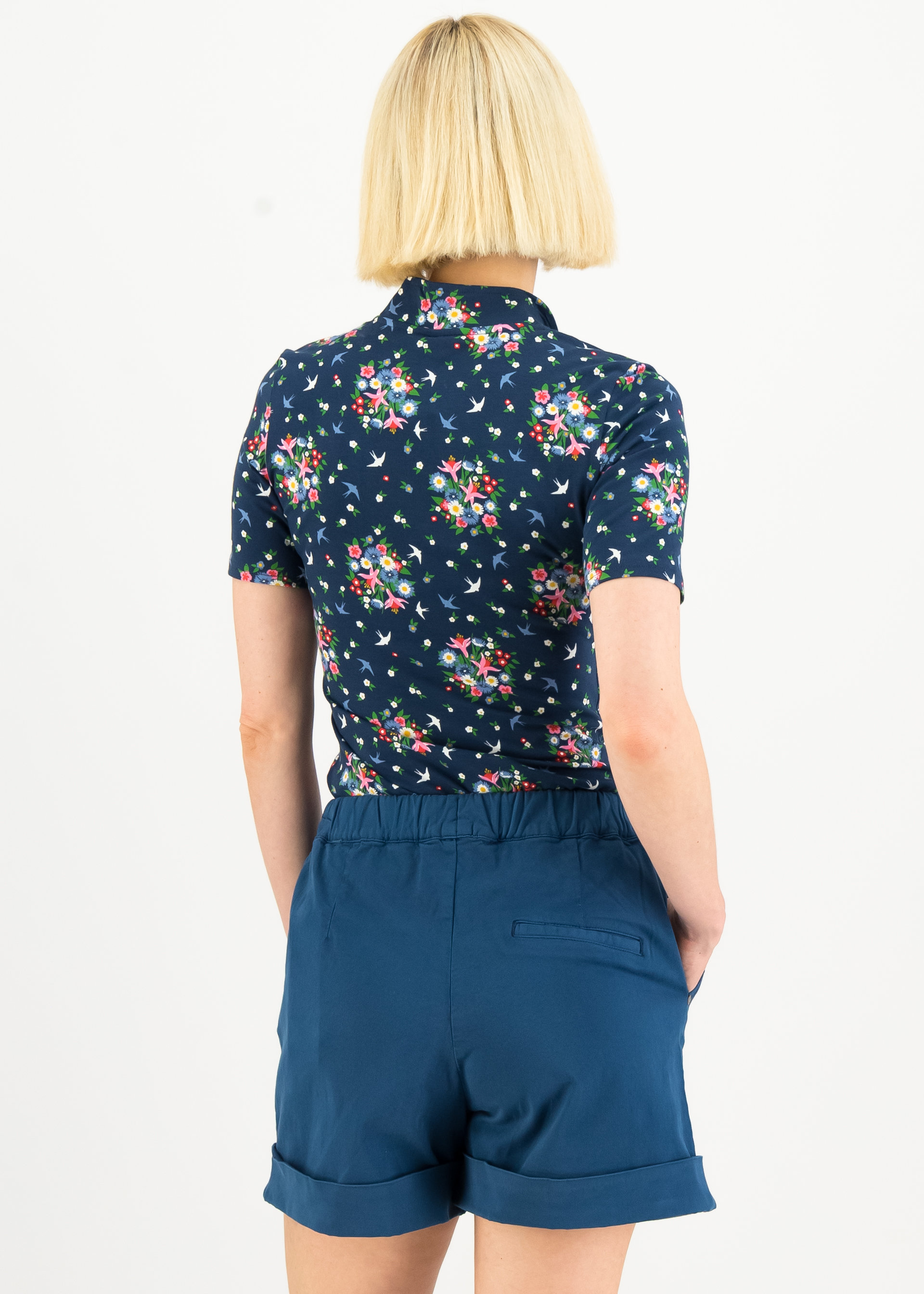 T-Shirt Pow Wow Vau, midnight june, Shirts, Blau