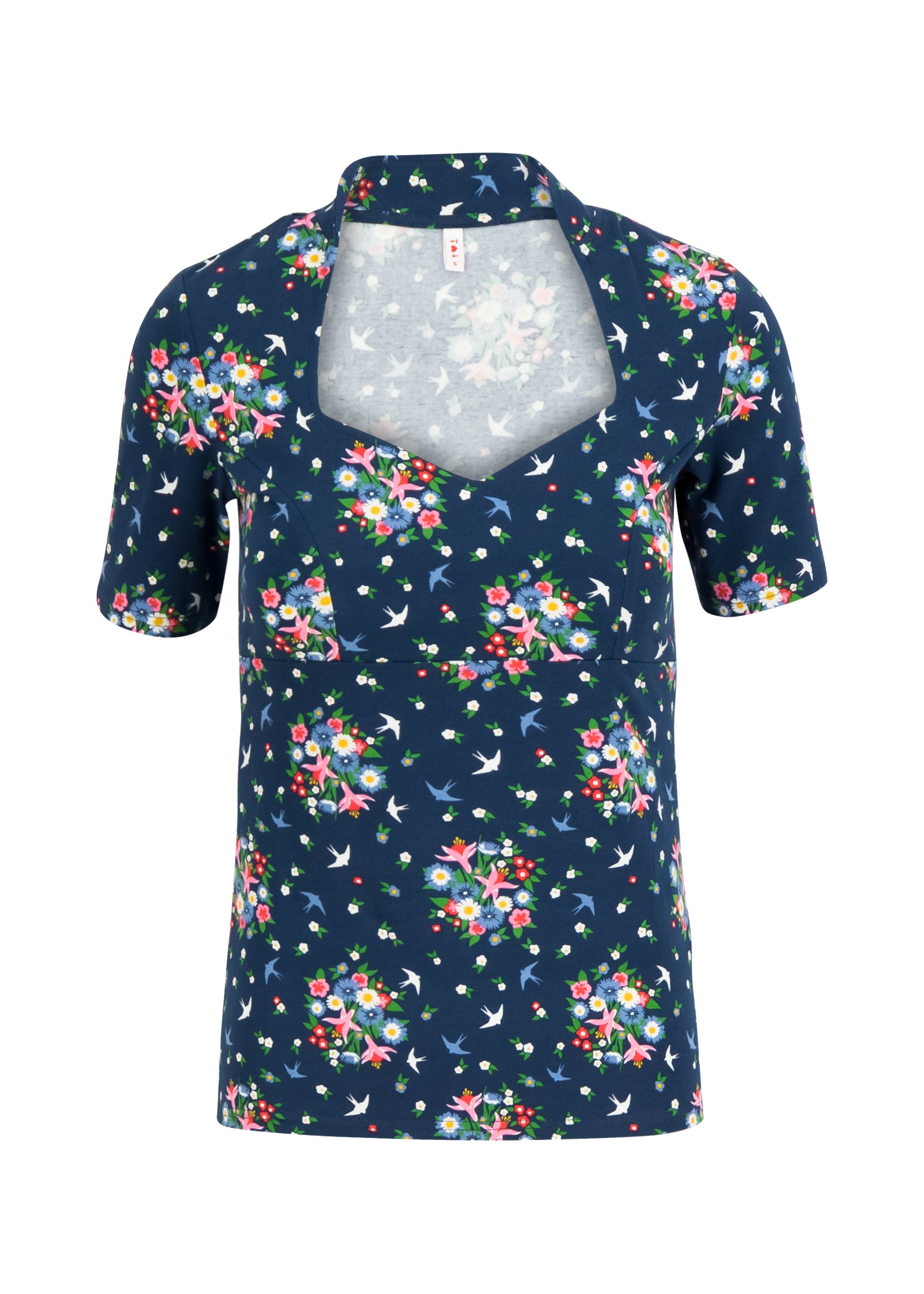 T-Shirt Pow Wow Vau, midnight june, Shirts, Blau