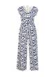 Jumpsuit Sensual Sensation Drapé, sea life mosaic, Jumpsuits, White