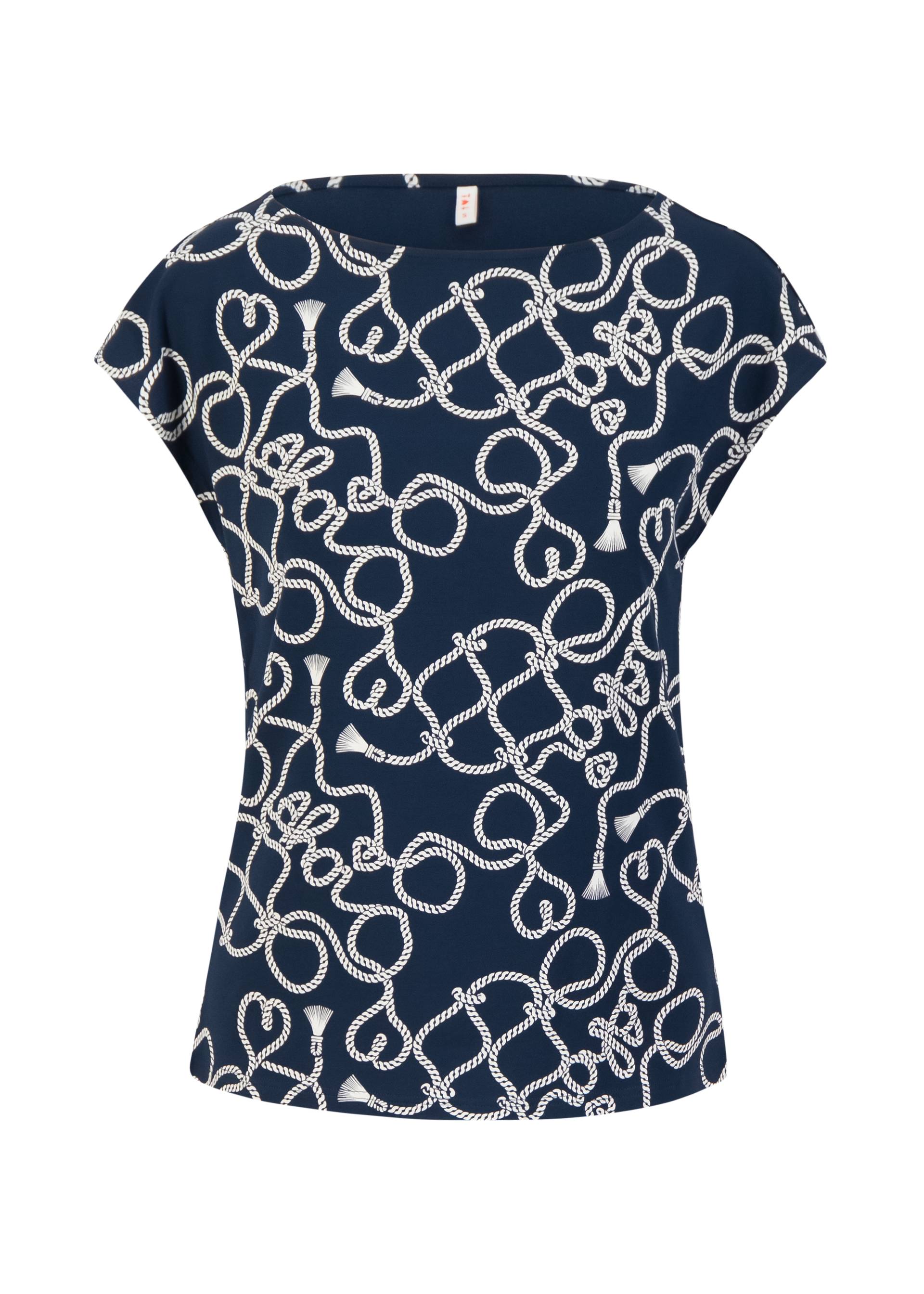 Shirt Breezy Flowgirl, sailing ropes, Shirts, Blau