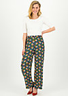 Summer Pants lady flatterby, love in the idleness, Trousers, Blue