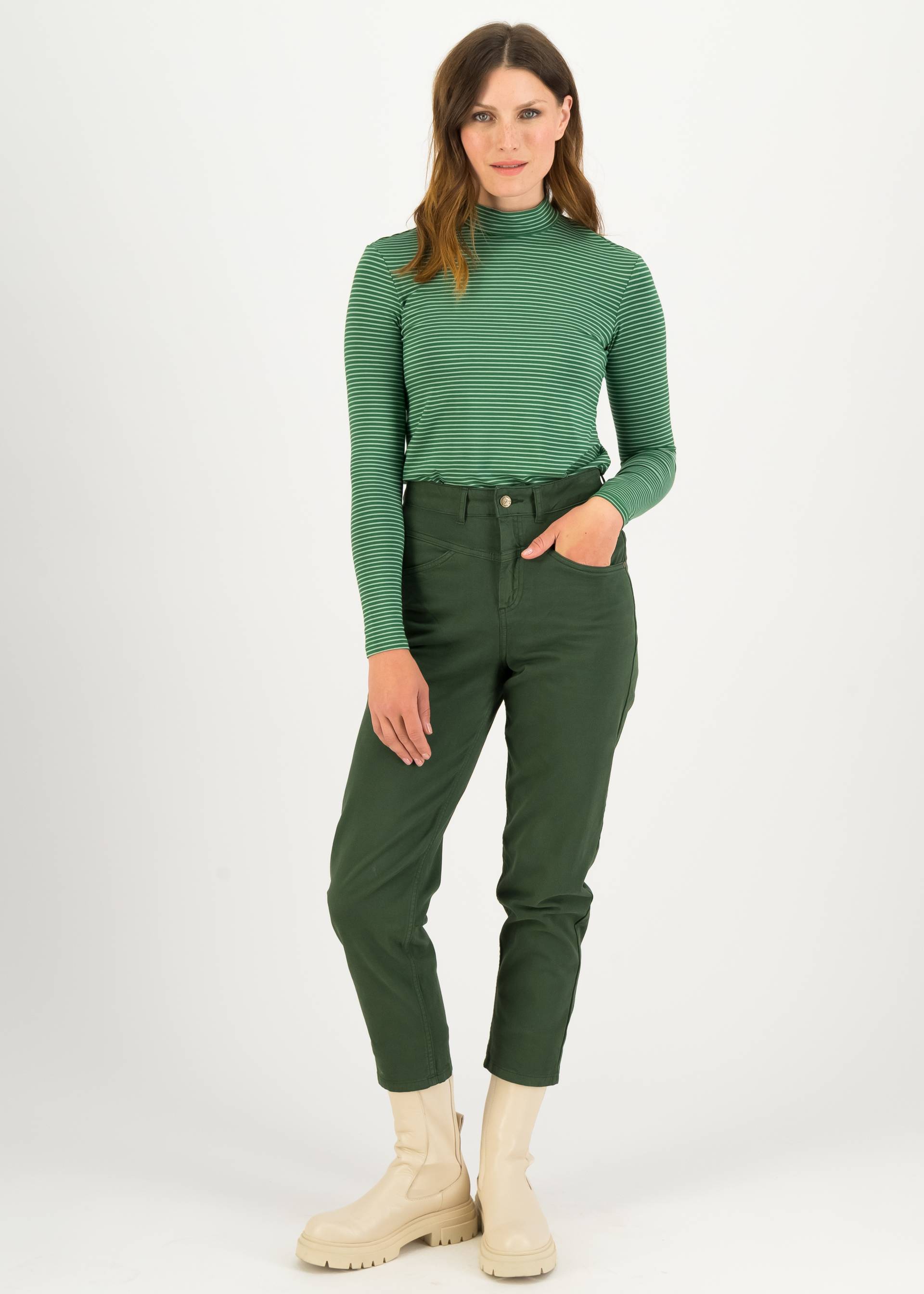 Longsleeve Lonely Lips Turtle, summer woods, Shirts, Gr&uuml;n