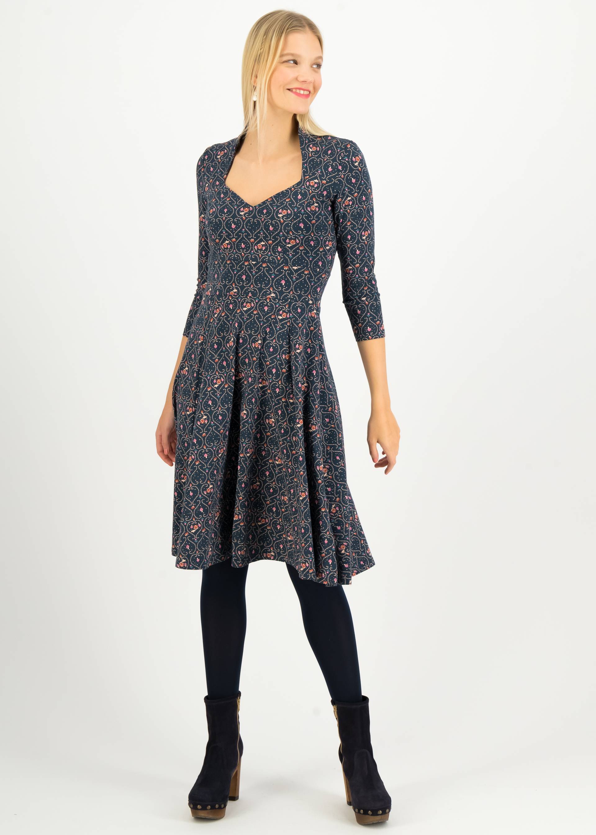 Jerseykleid Miraculous Power Tralala, lovely mushroom, Kleider, Blau